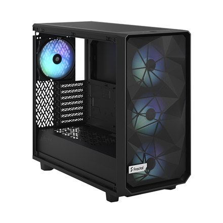 Fractal Design | Meshify 2 Lite RGB TG Light Tint | Side window | Black | E-ATX | Power supply included No | ATX Fractal Design | Meshify 2 Lite RGB TG Light Tint | Side window | Black | E-ATX | Power supply included No | ATX