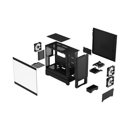 Fractal Design | op Air RGB | Side window | Black TG Clear Tint | ATX, mATX, Mini ITX | Power supply included No | ATX Fractal Design | op Air RGB | Side window | Black TG Clear Tint | ATX, mATX, Mini ITX | Power supply included No | ATX