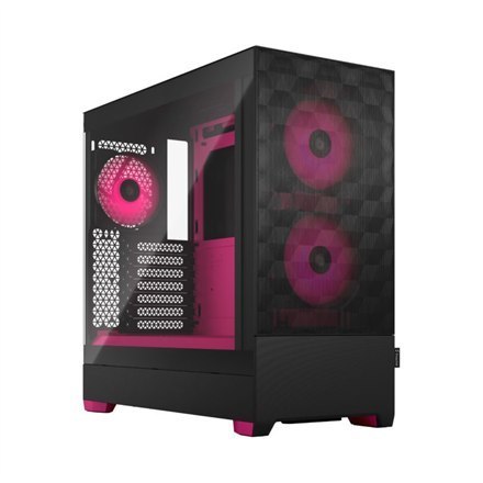 Fractal Design | Pop Air RGB | Side window | Magenta Core TG Clear Tint | ATX, mATX, Mini ITX | Power supply included No | ATX Fractal Design | Pop Air RGB | Side window | Magenta Core TG Clear Tint | ATX, mATX, Mini ITX | Power supply included No | ATX