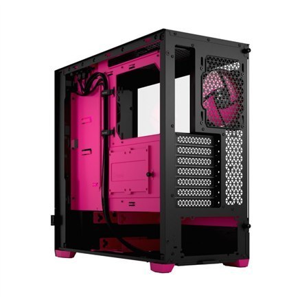 Fractal Design | Pop Air RGB | Side window | Magenta Core TG Clear Tint | ATX, mATX, Mini ITX | Power supply included No | ATX Fractal Design | Pop Air RGB | Side window | Magenta Core TG Clear Tint | ATX, mATX, Mini ITX | Power supply included No | ATX