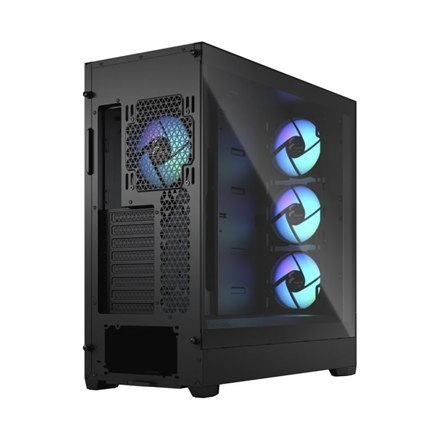 Fractal Design | Pop XL Air RGB | Side window | Black TG Clear Tint | E-ATX up to 280 mm, ATX , mATX, Mini ITX | Power supply in Fractal Design | Pop XL Air RGB | Side window | Black TG Clear Tint | E-ATX up to 280 mm, ATX , mATX, Mini ITX | Power supply in