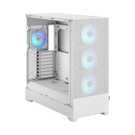 Fractal Design | Pop XL Air RGB | Side window | White TG Clear Tint | E-ATX up to 280 mm, ATX , mATX, Mini ITX | Power supply in Fractal Design | Pop XL Air RGB | Side window | White TG Clear Tint | E-ATX up to 280 mm, ATX , mATX, Mini ITX | Power supply in
