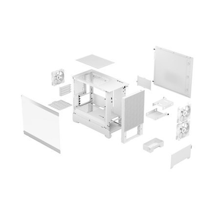 Fractal Design | Pop Mini Air RGB | Side window | White TG Clear Tint | mATX, Mini ITX | Power supply included No | ATX Fractal Design | Pop Mini Air RGB | Side window | White TG Clear Tint | mATX, Mini ITX | Power supply included No | ATX