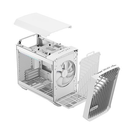 Fractal Design | Torrent Nano RGB White TG clear tint | Side window | White TG clear tint | Power supply included No | ATX Fractal Design | Torrent Nano RGB White TG clear tint | Side window | White TG clear tint | Power supply included No | ATX