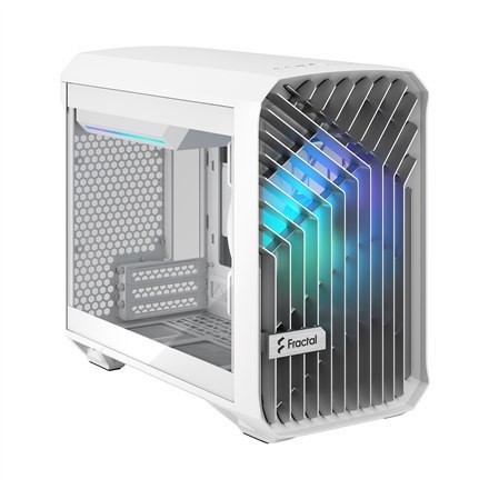 Fractal Design | Torrent Nano RGB White TG clear tint | Side window | White TG clear tint | Power supply included No | ATX Fractal Design | Torrent Nano RGB White TG clear tint | Side window | White TG clear tint | Power supply included No | ATX