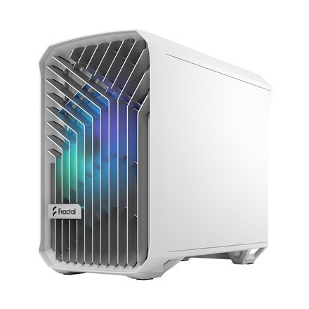 Fractal Design | Torrent Nano RGB White TG clear tint | Side window | White TG clear tint | Power supply included No | ATX Fractal Design | Torrent Nano RGB White TG clear tint | Side window | White TG clear tint | Power supply included No | ATX