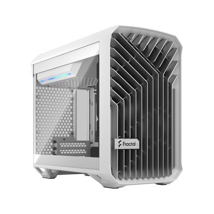 Fractal Design | Torrent Nano TG Clear Tint | Okno boczne | Biały | Zasilacz w zestawie | ATX Fractal Design | Torrent Nano TG Clear Tint | Okno boczne | Biały | Zasilacz w zestawie | ATX