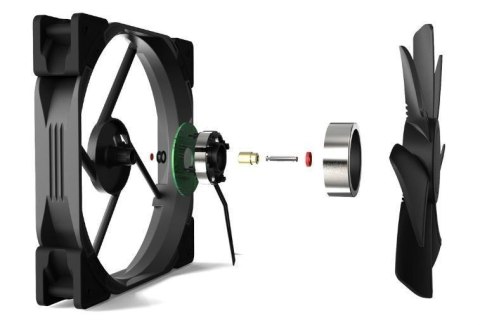 Fractal Design | Venturi HP-14 PWM | Black, Grey | Fan Fractal Design | Venturi HP-14 PWM | Black, Grey | Fan