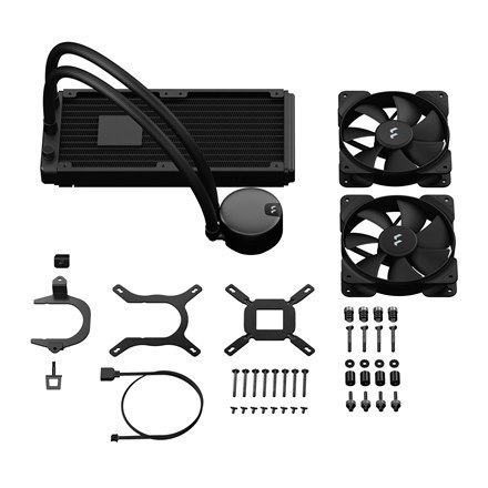 Fractal Design | Water Cooling Unit | Lumen S24 V2 | Intel, AMD | CPU Liquid Cooler Fractal Design | Water Cooling Unit | Lumen S24 V2 | Intel, AMD | CPU Liquid Cooler