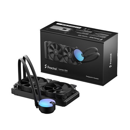 Fractal Design | Water Cooling Unit | Lumen S24 V2 | Intel, AMD | CPU Liquid Cooler Fractal Design | Water Cooling Unit | Lumen S24 V2 | Intel, AMD | CPU Liquid Cooler
