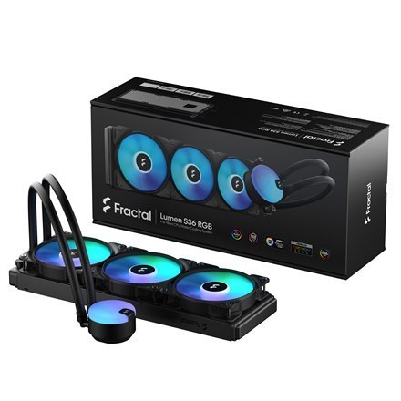 Fractal Design | Water Cooling Unit | Lumen S36 V2 RGB | Intel, AMD | CPU Liquid Cooler Fractal Design | Water Cooling Unit | Lumen S36 V2 RGB | Intel, AMD | CPU Liquid Cooler