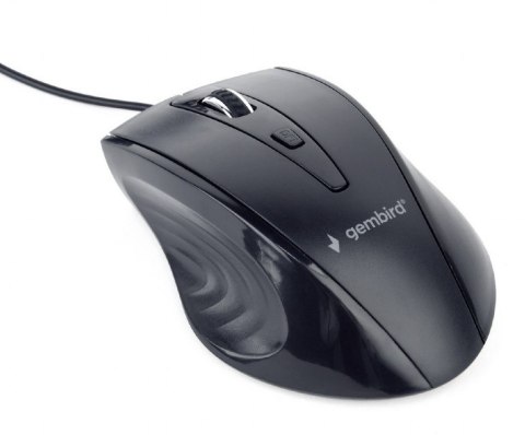 Gembird | Mysz | USB | MUS-4B-02 | Standardowa | Przewodowa | Czarna Gembird | Mysz | USB | MUS-4B-02 | Standardowa | Przewodowa | Czarna