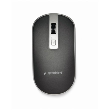 Gembird | Mysz optyczna USB | MUS-4B-06-BS | Optyczna mysz | Czarno/Srebrna Gembird | Mysz optyczna USB | MUS-4B-06-BS | Optyczna mysz | Czarno/Srebrna