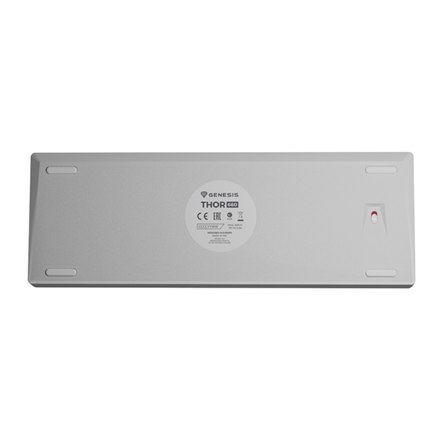 Genesis | THOR 660 RGB | Klawiatura dla graczy | Podświetlenie LED RGB | USA | Biała | Bezprzewodowa / Przewodowa | 1,5 m | Gate Genesis | THOR 660 RGB | Klawiatura dla graczy | Podświetlenie LED RGB | USA | Biała | Bezprzewodowa / Przewodowa | 1,5 m | Gate