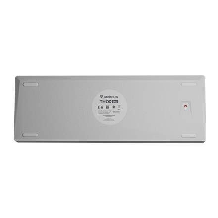 Genesis | THOR 660 RGB | Mechaniczna klawiatura dla graczy | Podświetlenie LED RGB | USA | Biała | Bezprzewodowa | Bluetooth | U Genesis | THOR 660 RGB | Mechaniczna klawiatura dla graczy | Podświetlenie LED RGB | USA | Biała | Bezprzewodowa | Bluetooth | U