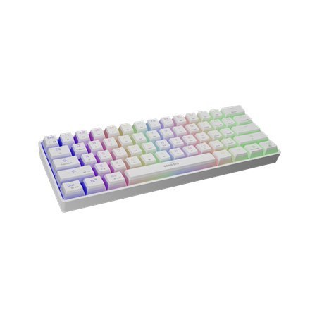 Genesis | THOR 660 RGB | Mechaniczna klawiatura dla graczy | Podświetlenie LED RGB | USA | Biała | Bezprzewodowa | Bluetooth | U Genesis | THOR 660 RGB | Mechaniczna klawiatura dla graczy | Podświetlenie LED RGB | USA | Biała | Bezprzewodowa | Bluetooth | U