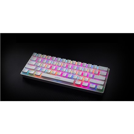 Genesis | THOR 660 RGB | Mechaniczna klawiatura dla graczy | Podświetlenie LED RGB | USA | Biała | Bezprzewodowa | Bluetooth | U Genesis | THOR 660 RGB | Mechaniczna klawiatura dla graczy | Podświetlenie LED RGB | USA | Biała | Bezprzewodowa | Bluetooth | U