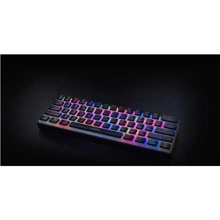 Genesis | THOR 660 RGB | Mechaniczna klawiatura dla graczy | Podświetlenie LED RGB | USA | Czarna | Bezprzewodowa | Bluetooth |