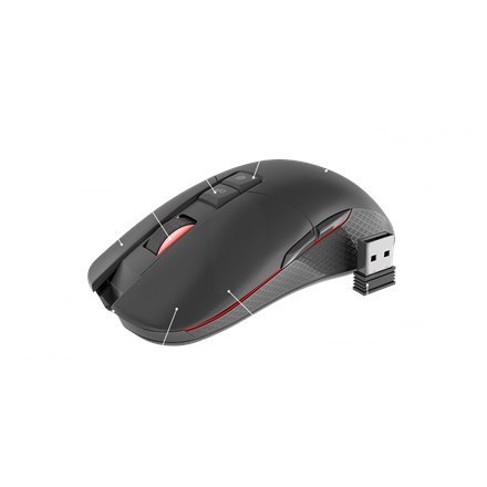 Genesis ZIRCON 330 Wireless, Gaming Mouse, Black Genesis ZIRCON 330 Wireless, Gaming Mouse, Black