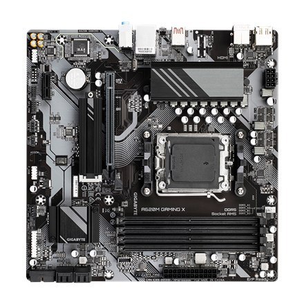 Gigabyte | A620M GAMING XG10 | Processor family AMD | Processor socket AM5 | DDR5 DIMM | Memory slots 4 | Supported hard disk dr Gigabyte | A620M GAMING XG10 | Processor family AMD | Processor socket AM5 | DDR5 DIMM | Memory slots 4 | Supported hard disk dr