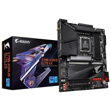 Gigabyte | Z790 AORUS ELITE AX 1.0 M/B | Processor family Intel | Processor socket LGA1700 | DDR4 DIMM | Memory slots 4 | Suppo Gigabyte | Z790 AORUS ELITE AX 1.0 M/B | Processor family Intel | Processor socket LGA1700 | DDR4 DIMM | Memory slots 4 | Suppo