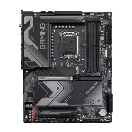 Gigabyte | Z790 GAMING X AX 1.0 M/B | Rodzina procesorów Intel | Gniazdo procesora LGA1700 | Pamięć DDR5 DIMM | Gniazda pamięci Gigabyte | Z790 GAMING X AX 1.0 M/B | Rodzina procesorów Intel | Gniazdo procesora LGA1700 | Pamięć DDR5 DIMM | Gniazda pamięci