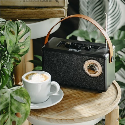 Głośnik z radiem | CR 1902 B | 5 W | Bluetooth | Czarny | Połączenie bezprzewodowe Głośnik z radiem | CR 1902 B | 5 W | Bluetooth | Czarny | Połączenie bezprzewodowe