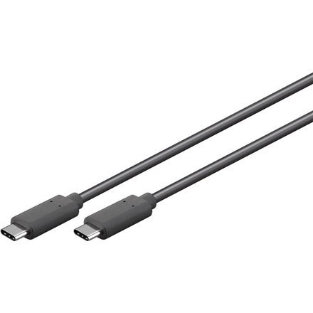 Goobay | USB-C cable | Male | 24 pin USB-C | Male | Black | 24 pin USB-C | 1 m Goobay | USB-C cable | Male | 24 pin USB-C | Male | Black | 24 pin USB-C | 1 m