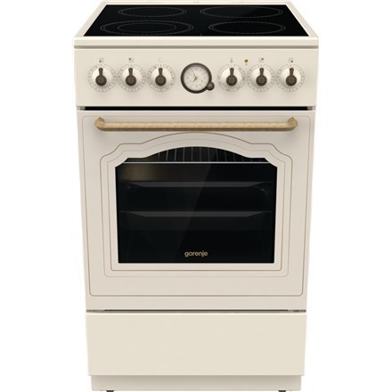 Gorenje | Cooker | GECS5B70CLI | Hob type Vitroceramic | Oven type Electric | Beige | Width 50 cm | Depth 59.4 cm | 70 L Gorenje | Cooker | GECS5B70CLI | Hob type Vitroceramic | Oven type Electric | Beige | Width 50 cm | Depth 59.4 cm | 70 L