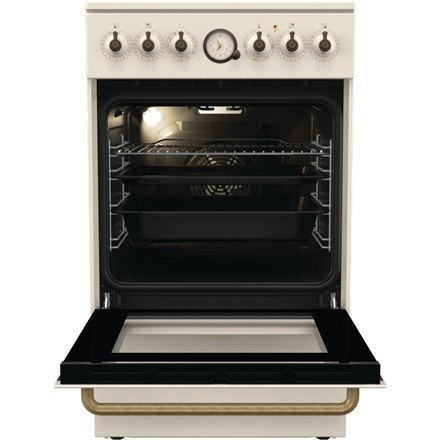 Gorenje | Cooker | GECS5B70CLI | Hob type Vitroceramic | Oven type Electric | Beige | Width 50 cm | Depth 59.4 cm | 70 L Gorenje | Cooker | GECS5B70CLI | Hob type Vitroceramic | Oven type Electric | Beige | Width 50 cm | Depth 59.4 cm | 70 L