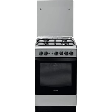 INDESIT Cooker | IS5G1PMX/E/1 | Hob type Gas | Oven type Gas | Stainless steel | Width 50 cm | Grilling | Depth 60 cm | 59 L INDESIT Cooker | IS5G1PMX/E/1 | Hob type Gas | Oven type Gas | Stainless steel | Width 50 cm | Grilling | Depth 60 cm | 59 L