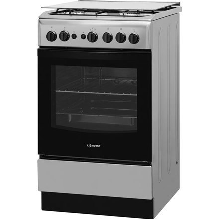 INDESIT Cooker | IS5G1PMX/E/1 | Hob type Gas | Oven type Gas | Stainless steel | Width 50 cm | Grilling | Depth 60 cm | 59 L INDESIT Cooker | IS5G1PMX/E/1 | Hob type Gas | Oven type Gas | Stainless steel | Width 50 cm | Grilling | Depth 60 cm | 59 L