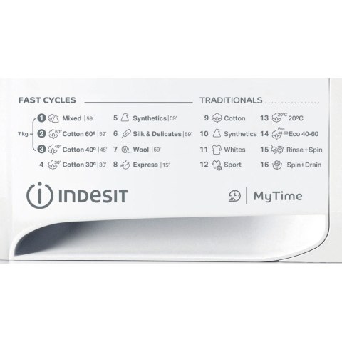 INDESIT | MTWE 71252 WK EE | Pralka | Klasa efektywności energetycznej E | Ładowana od frontu | Pojemność prania 7 kg | 1200 obr INDESIT | MTWE 71252 WK EE | Pralka | Klasa efektywności energetycznej E | Ładowana od frontu | Pojemność prania 7 kg | 1200 obr