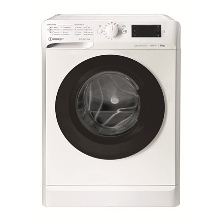 INDESIT | MTWSE 61294 WK EE | Washing machine | Energy efficiency class C | Front loading | Washing capacity 6 kg | 1151 RPM | D INDESIT | MTWSE 61294 WK EE | Washing machine | Energy efficiency class C | Front loading | Washing capacity 6 kg | 1151 RPM | D