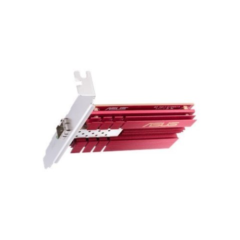 Karta sieciowa Asus | XG-C100F 10G PCIe; port SFP+ do transmisji światłowodowej i kabel DAC | 10/100/1000/10000 Mbit/s Karta sieciowa Asus | XG-C100F 10G PCIe; port SFP+ do transmisji światłowodowej i kabel DAC | 10/100/1000/10000 Mbit/s