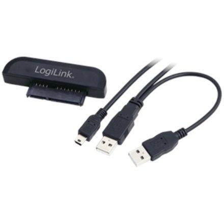 Kontroler magazynowania | SATA 3Gb/s | USB 2.0 | Czarny | Gwarancja: 24 miesiące Kontroler magazynowania | SATA 3Gb/s | USB 2.0 | Czarny | Gwarancja: 24 miesiące