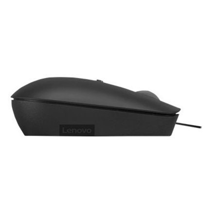 Lenovo | Compact Mouse | 400 | Wired | USB-C | Raven black Lenovo | Compact Mouse | 400 | Wired | USB-C | Raven black