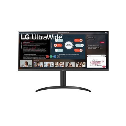 LG 34WP550-B 34" Monitor | IPS | UltraWide | Full HD | 21:9 | 5ms | 200 cd/m² | Czarny | Wyjście na słuchawki | 2x HDMI | 75Hz LG 34WP550-B 34" Monitor | IPS | UltraWide | Full HD | 21:9 | 5ms | 200 cd/m² | Czarny | Wyjście na słuchawki | 2x HDMI | 75Hz