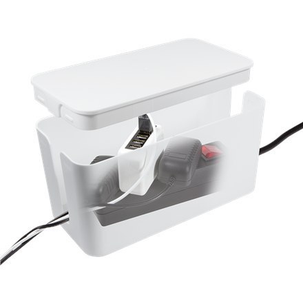 Logilink | Cable management box | White Logilink | Cable management box | White