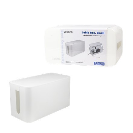 Logilink | Cable management box | White Logilink | Cable management box | White