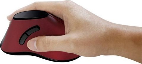 Logilink | Ergonomiczna mysz pionowa | ID0159 | Optyczna | Bezprzewodowa | Czerwona Logilink | Ergonomiczna mysz pionowa | ID0159 | Optyczna | Bezprzewodowa | Czerwona