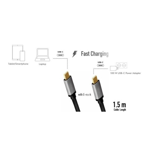 Logilink | Kabel USB-C | Męski | 24-pinowy USB-C | Męski | Czarny | 24-pinowy USB-C | 1,5 m Logilink | Kabel USB-C | Męski | 24-pinowy USB-C | Męski | Czarny | 24-pinowy USB-C | 1,5 m