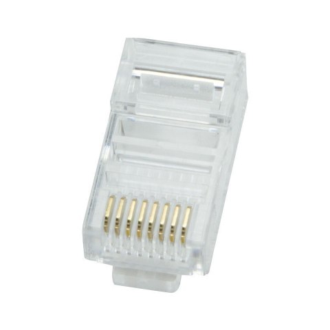 Logilink | MP0002 | CAT5e Modular PlugSuitable for 8P8C Round CablePlug unshieldedGold-plated contacts | Transparent Logilink | MP0002 | CAT5e Modular PlugSuitable for 8P8C Round CablePlug unshieldedGold-plated contacts | Transparent