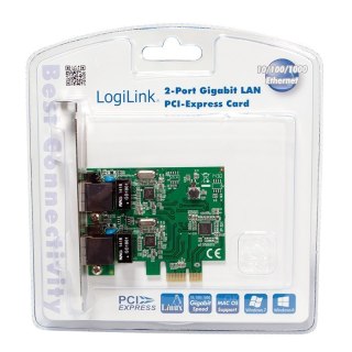 Logilink | Network adapter | Ethernet | Fast Ethernet | Gigabit Ethernet | PCI Express 2.0