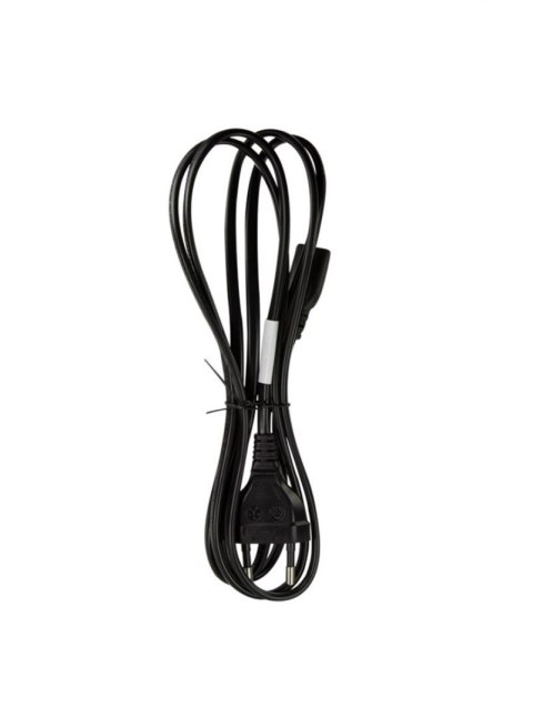 Logilink | Power cable | Power IEC 60320 C7 | Europlug (power CEE 7/16) | 1.8 m | Black Logilink | Power cable | Power IEC 60320 C7 | Europlug (power CEE 7/16) | 1.8 m | Black