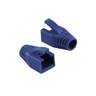 Logilink | RJ45 Plug Strain Relief Boot, 8.0mm (50 pcs.) | MP0035B | RJ45 | Blue