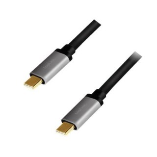Logilink | USB-C cable | Male | 24 pin USB-C | Male | Black | 24 pin USB-C | 1 m