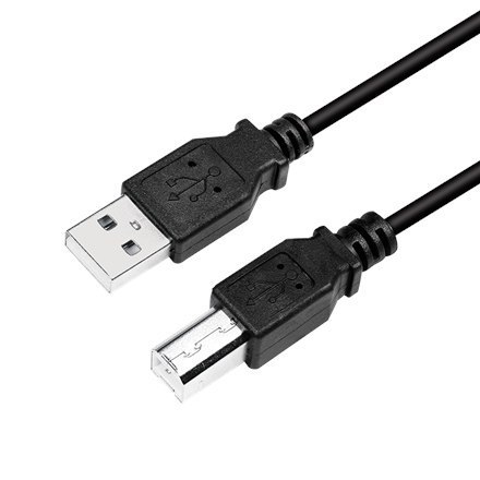 Logilink | USB cable | Male | 4 pin USB Type B | Male | Black | 4 pin USB Type A | 2 m Logilink | USB cable | Male | 4 pin USB Type B | Male | Black | 4 pin USB Type A | 2 m