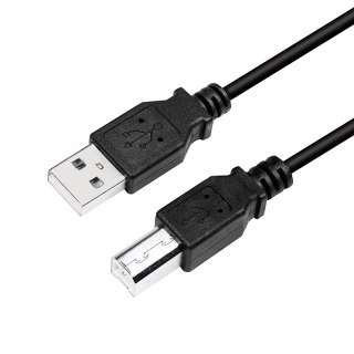 Logilink | USB cable | Male | 4 pin USB Type B | Male | Black | 4 pin USB Type A | 5 m