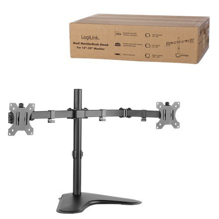 Logilink | Uchwyt biurkowy | BP0045 | 13-32 " | Maksymalna waga (udźwig) 8 kg | Czarny Logilink | Uchwyt biurkowy | BP0045 | 13-32 " | Maksymalna waga (udźwig) 8 kg | Czarny